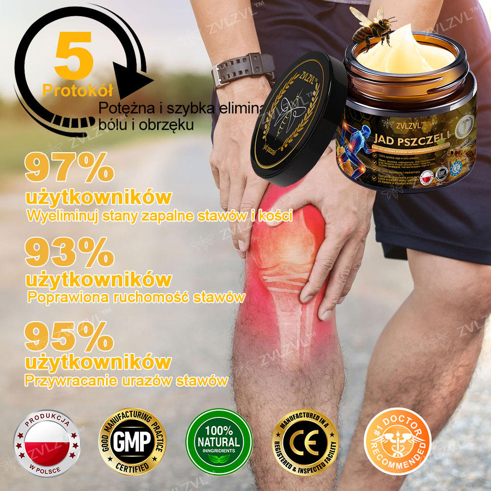 🎁 Oferujemy dodatkowy 50% rabat! Zostań zdrowszy i pełen energii. Zacznij łagodzić stany zapalne i ból już teraz, ponieważ kolejną okazję będziesz miał dopiero w przyszłym roku.